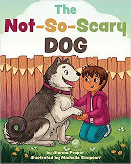 cover of not-so-scary dog